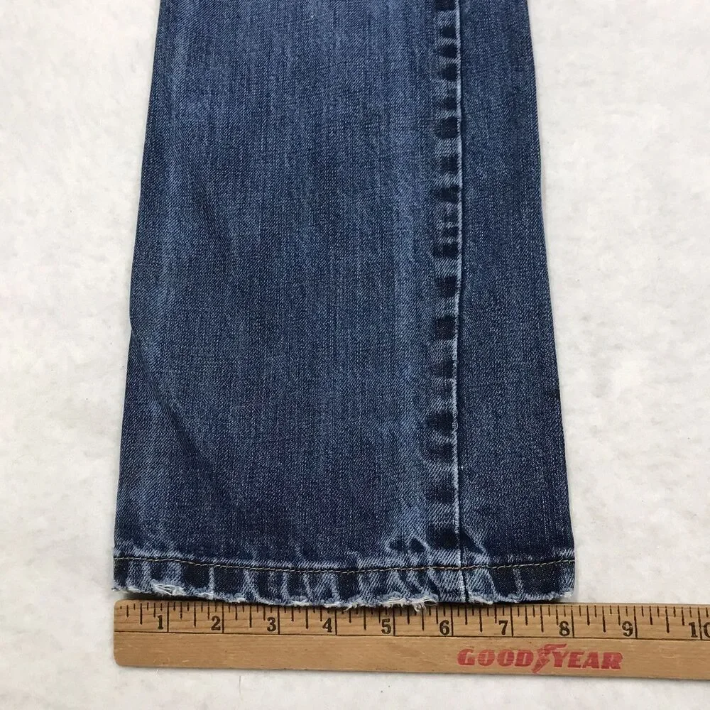 WRANGLER 20X Style 02 Jeans Men 30x31 Slim Fit Distressed Whiskered Western